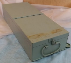 Caja de caudales. Bancaria. Caja de depósito. Años 60.