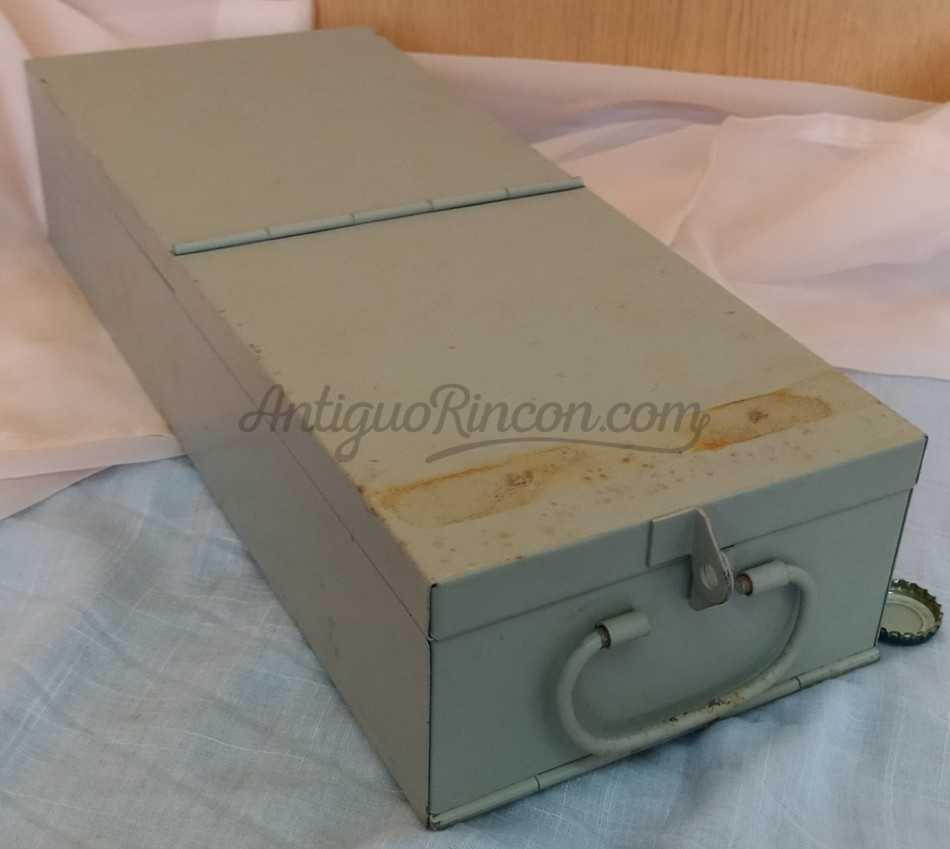 Caja de caudales. Bancaria. Caja de depósito. Años 60.