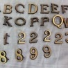 Letras variadas para reutilizar. Conjunto.