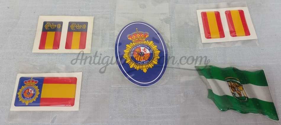 Insignias, pines y distintivos. Policía Nacional y Guardia Civil.