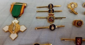 Insignias, pines y distintivos. Policía Nacional y Guardia Civil.