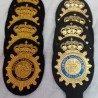 Parches con Insignias. Policía Nacional.