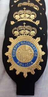 Parches con Insignias. Policía Nacional.