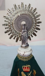 Virgen del Pilar. Patrona de La Guardia Civil.