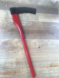 Hacha de Bombero. Años 40. Espectacular. Props en herramientas para el cine.