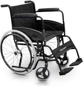 Silla de ruedas. Año 2022. Fuerte, plegable y muy cómoda.