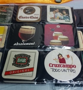 Posa-vasos, Tapas vino, Placas