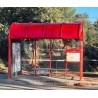 Parada de autobús. En alquiler. Fuerte y segura. Estación. Marquesina.