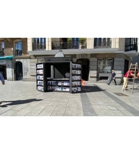 Quiosco. Emblemático quiosco construido para el cine. Alquiler. Kiosco.