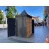 Quiosco. Emblemático quiosco construido para el cine. Alquiler. Kiosco.