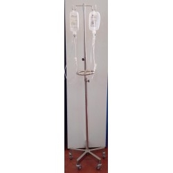 Porta-sueros hospitalarios. Actuales. Varias unidades para alquilar.