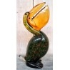 Pelícano en vidrio de Murano. Magnífica escultura.