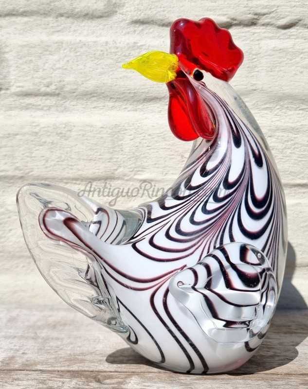 gallo-vidrio