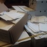 Archiveros. Archivadores en cajas con miles de documentos para utilizar como atrezzo en rodajes.
