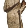 Virgen. Talla en madera de Virgen africana. Años 70