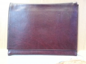 Cartera de mano. Portafolios polipiel. Años 70