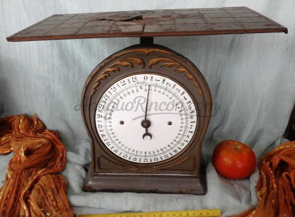 Bascula best sale cocina antigua