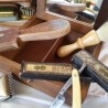 Barbero peluquero. Antigua colección de herramientas. Hairdresser instruments.