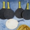 Raquetas de tenis. Colección de 3 unidades. Diferentes tamaños. Años 90