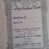 Cuadernos antiguos de escuela. Años 40 y 60. ACADEMIA PIZARRO.
