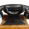 Teléfono antiguo de pared. Años 50. Madera y baquelita. Maravilloso.