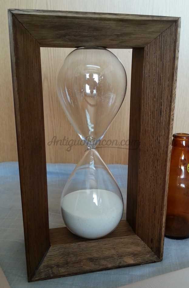 Reloj de sales arena madera