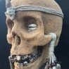 Cráneo Chimbu Tribal. Réplica