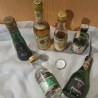 Botellitas de alcohol de colección. Antiguas. Origen portugal.