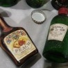 Botellitas de alcohol de colección. Antiguas. Origen portugal. MIni-licores.