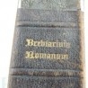 Libro religioso. BREVIARIUM ROMANUM - PARS VERNA - AÑO 1904