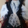 Muñeca antigua. Vestida de Asturiana. Años 60