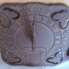Reloj de Sol. En hierro en estilo vintage. Réplica fabricada en los años 90.
