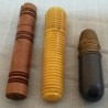 Porta agujas costura antiguos. Colección de tres unidades. Años 40-60