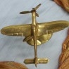 Avión. Figura de avión en bronce. Años 70