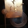 Reloj de chimenea en madera.Marca ANVIL.Años 60-70.