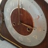Reloj de chimenea en madera.Marca SMITHS. Años 60-70.