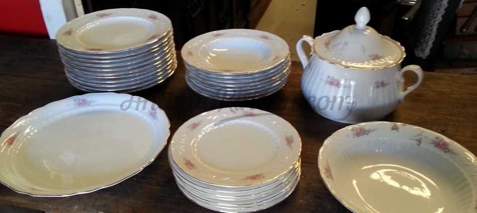 Vajilla porcelana santa clara 2025