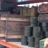 Cajas Militares de munición. Fuertes y pesadas.