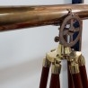  telescopio naval. Vintage. Años 90. Sobre trípode. Precioso instrumento marítimo.