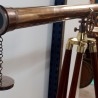  telescopio naval. Vintage. Años 90. Sobre trípode. Precioso instrumento marítimo.