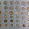 Monedas. Conjunto de viejas monedas de diferentes países. 60 piezas.