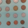Monedas. Conjunto de viejas monedas de diferentes países. 70 piezas.